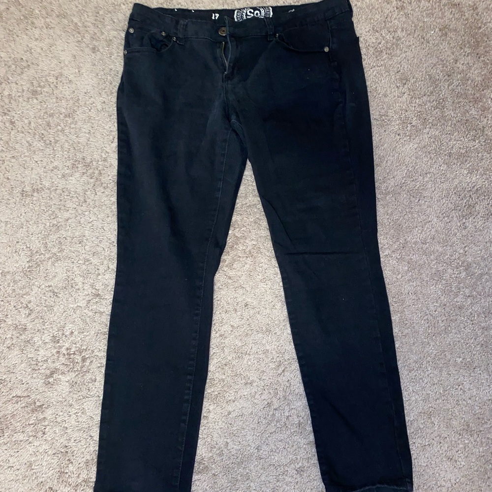 black jeans